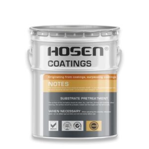 Single-component acrylic topcoat